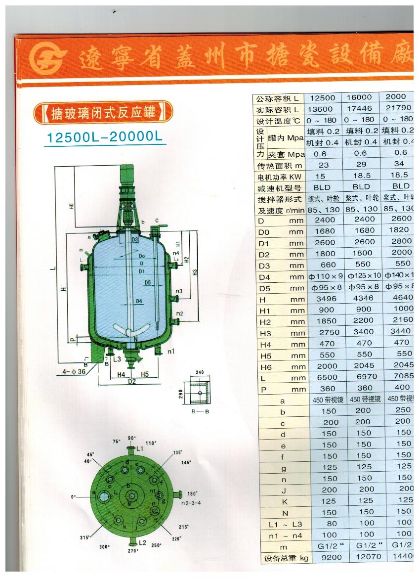 搪玻璃設(shè)備